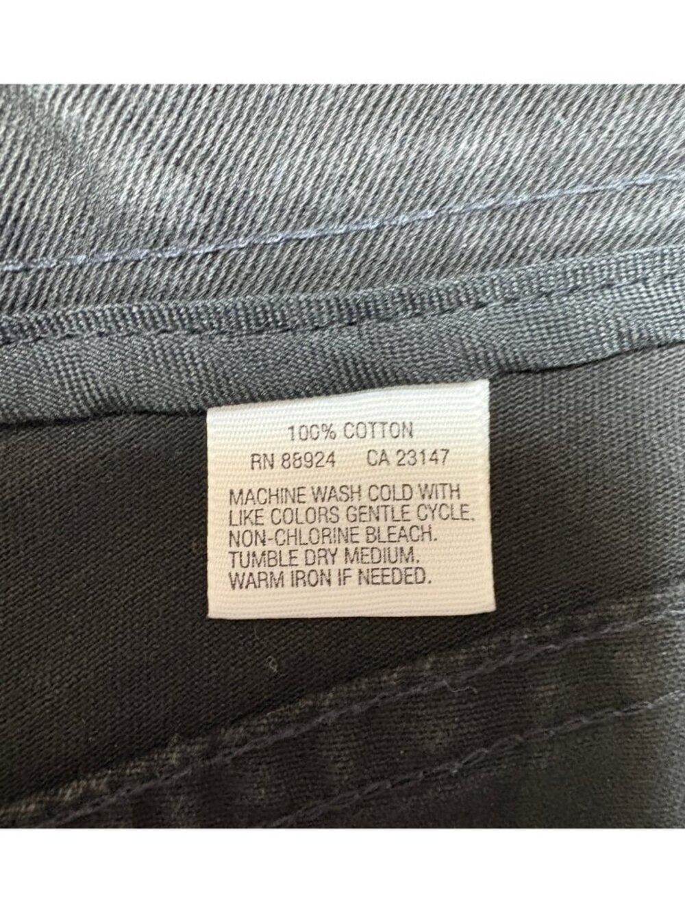 Talbots Black Denim Skirt Women’s Size 2 Classic Casual Style - Picture 8 of 8